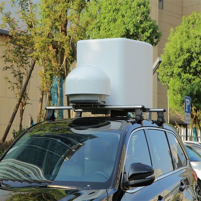 كشف الطائرات بدون طيار ومركبة الدفاع