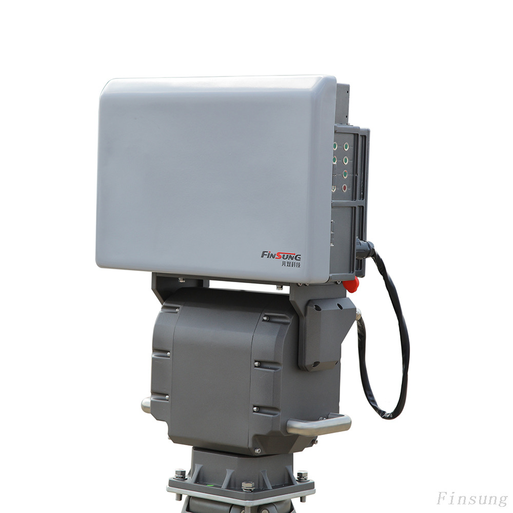 قمع إشارة الطائرات بدون طيار صينية الصنع وجهاز تشويش الطائرات بدون طيار مع Gimbal للدفاع بزاوية 360 درجة